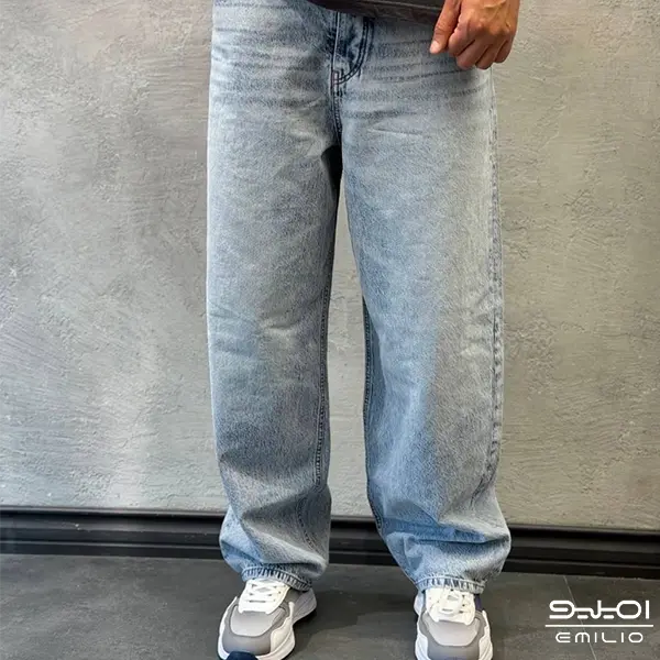 بگ آبی روشن مردانه کد 57